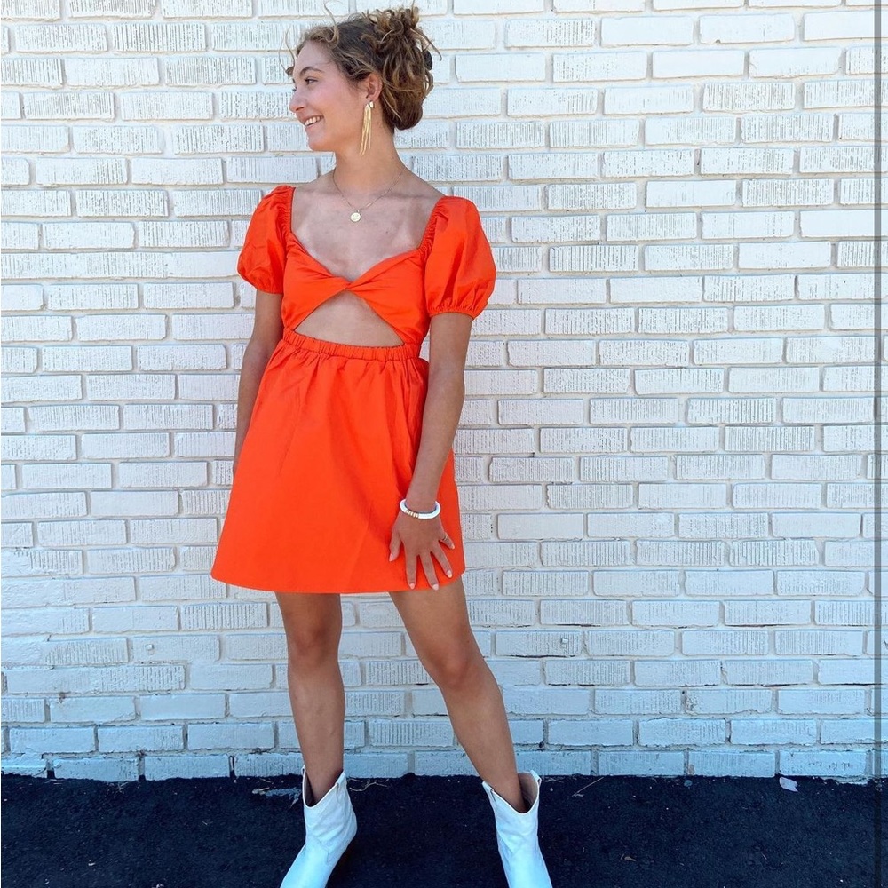 Tangerine Skies Dress - Picture 2 of 4